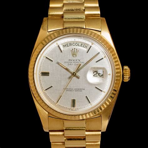 rolex 1803 dial size|Rolex day date 1803 price.